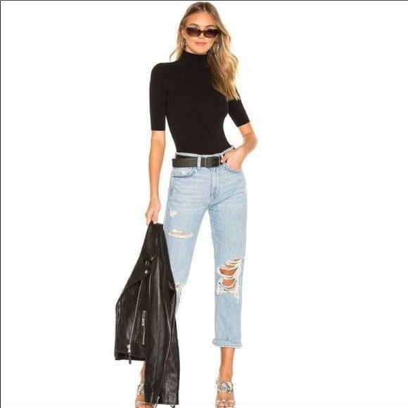 Commando Black Mock Neck Ballet Bodysuit, NWT. - Picture 2 of 12